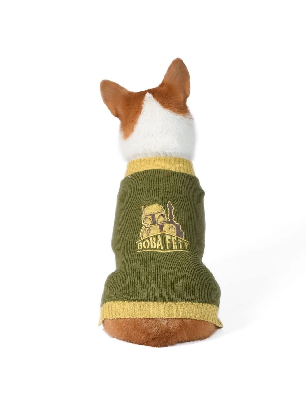 Star Wars For Pets Boba Fett Dog Acrylic Sweater Gift Green Size XL